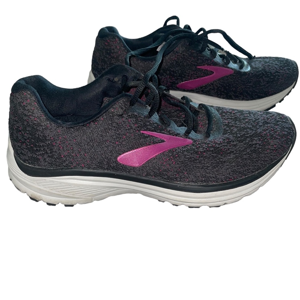 Brooks Anthem Dark Gray and Purple 2 Women’s Running Shoe Size 10